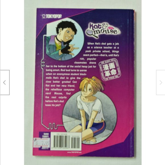 Kat & Mouse Volume 1 Teacher Torture Tokyopop Manga Alex de Campi 2006 - Picture 2 of 2